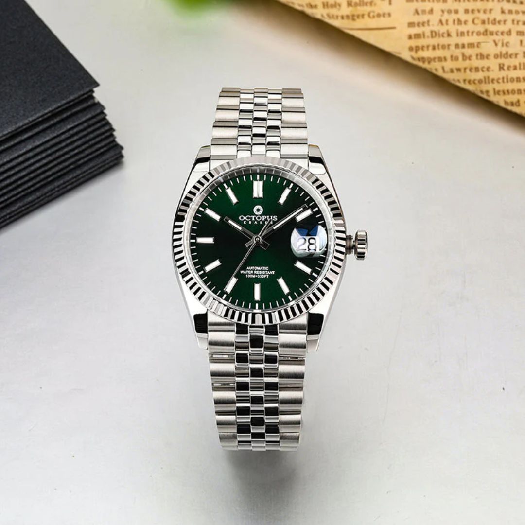 DJS Green Dial Jubilee Bracelet 41mm